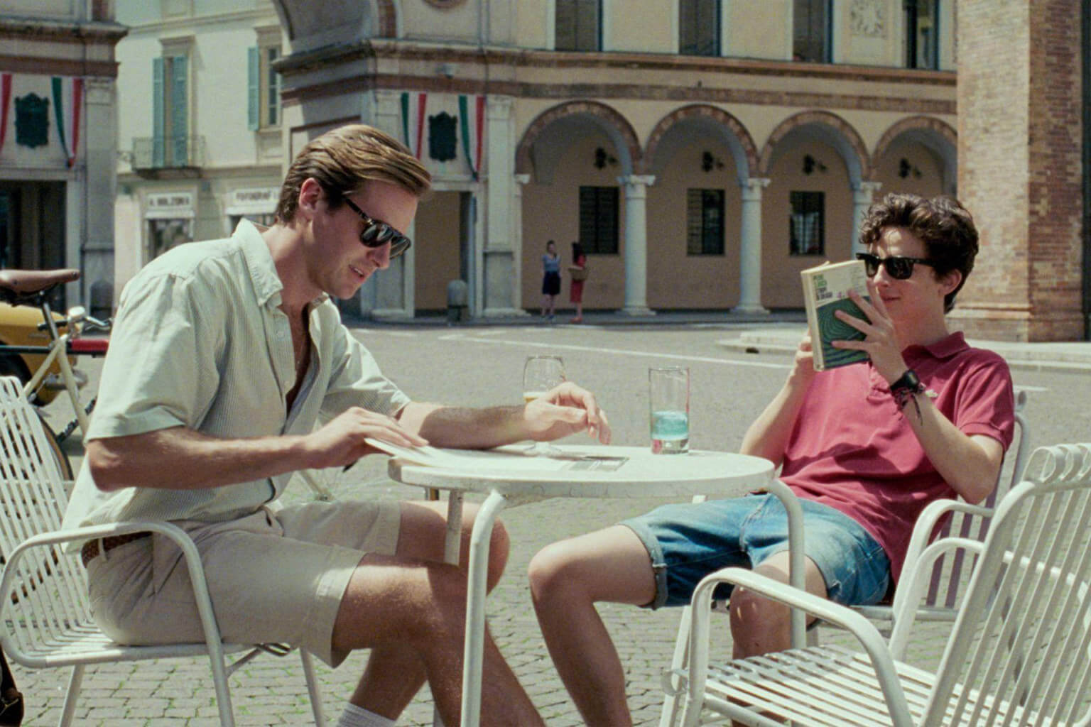 Call Me by Your Name: Natural light, rich texture, and effortless beauty grounded in atmosphere.